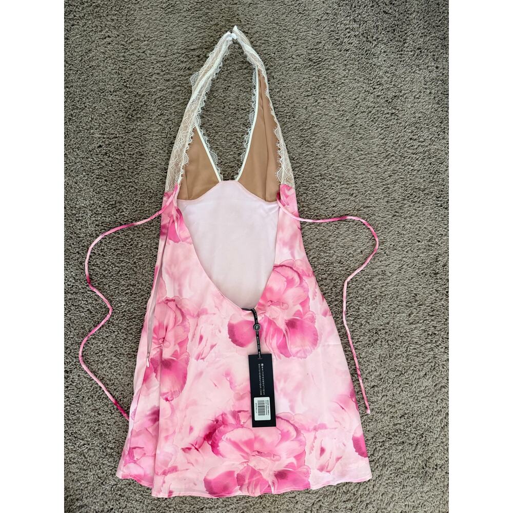 NWT White Fox Boutique Genesis Mini Dress Pink Meadows Size S - Picture 6 of 9